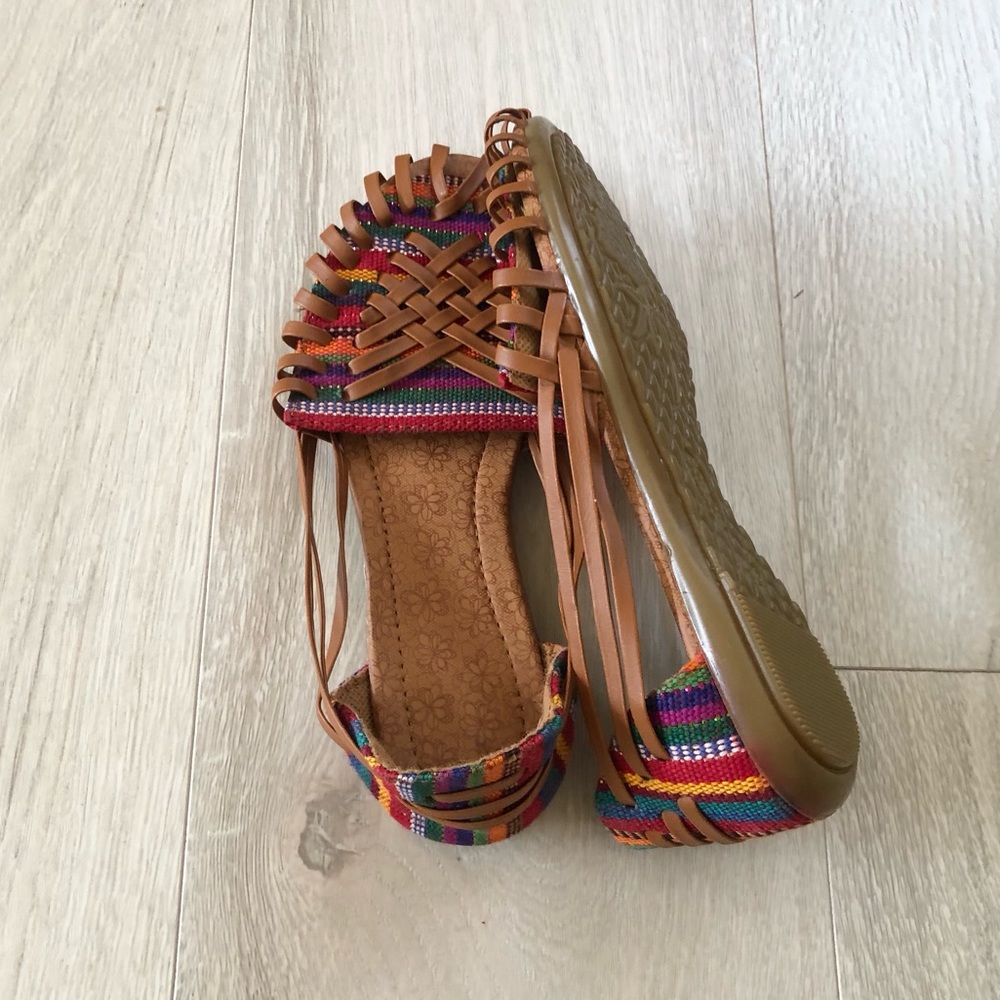 New Nicaraguan Woven Sandals Loafer Shoes - Picture 12 of 16
